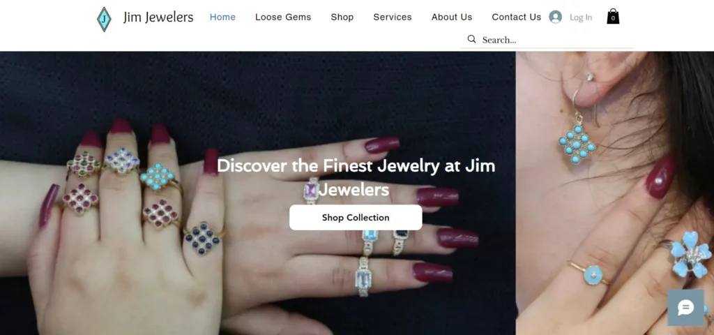 Website Development Project Jim Jewelers